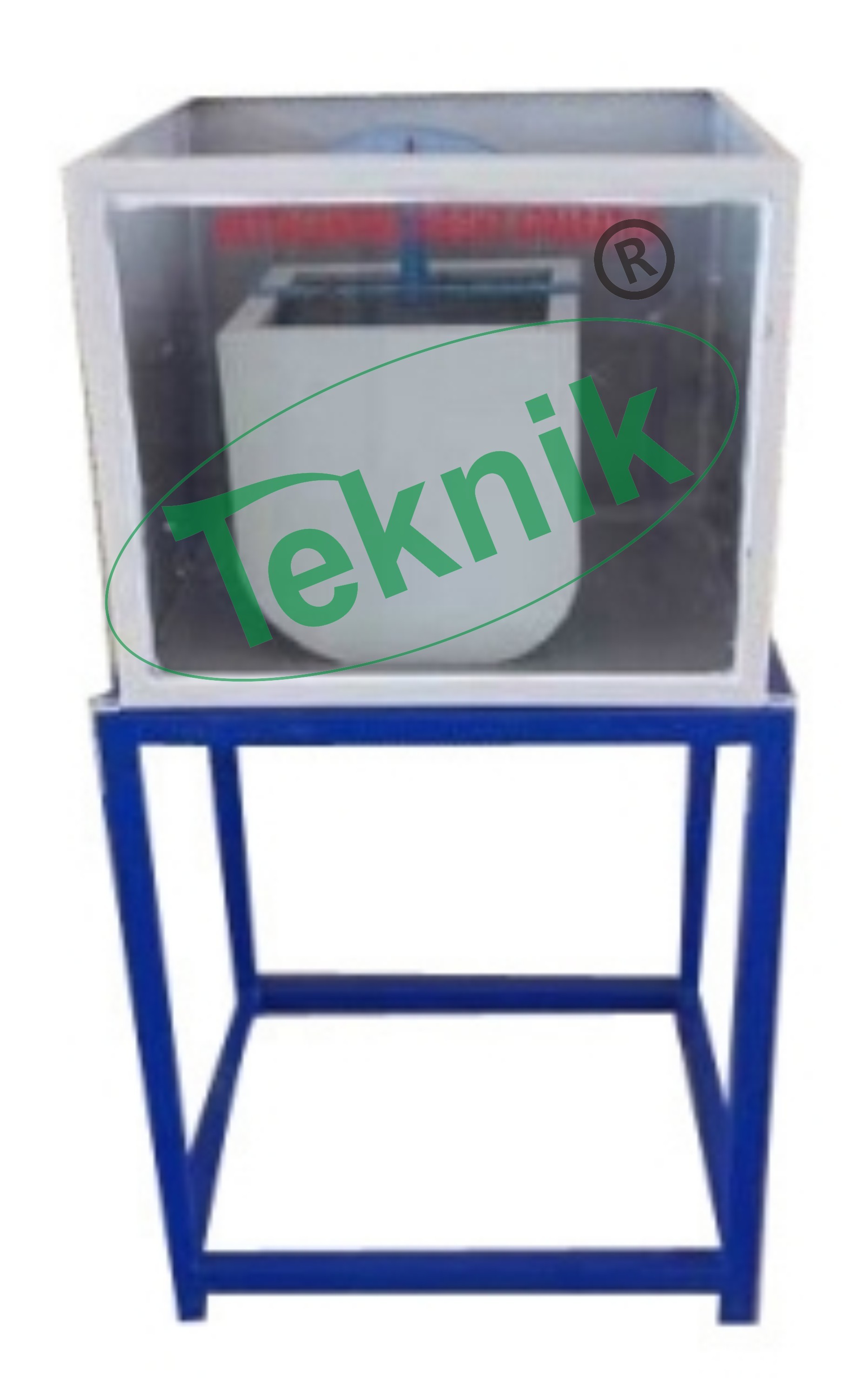 Metacentric Height Apparatus - Stainless Steel, Pontoon Size 300 X 300 Mm, Water Tank Size 550 X 500 X 400 Mm | Includes Graduated Arc, Set Of Weights, English Manual