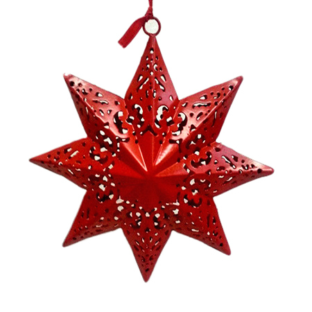 Merry Christmas Hanging Star