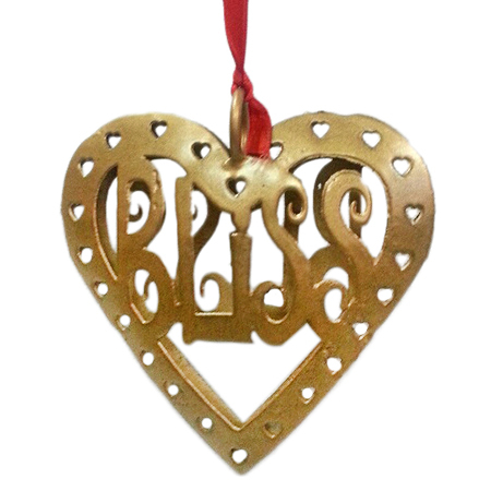 Christmas Decoration Heart - Color: Multicolor