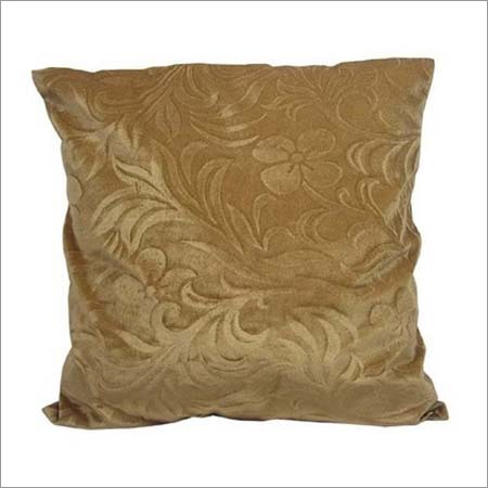 एम्बॉस्ड वेलवेट कुशन कवर