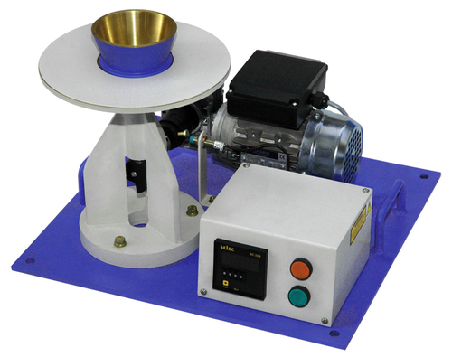 Flow Table Motorized - Brass And Cast Iron, 76.2cm Diameter | 180w Power, Cement Testing Equipment, Electrically Operated