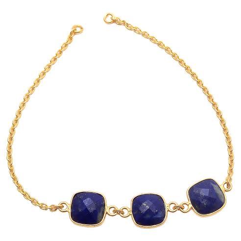 Fashion Lapis Lazuli Gemstone Bracelet