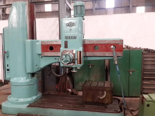 MAS Radial Drill - 11 kW Motor Power, 2000 mm Arm Length, MK 5 Spindle Taper | Used Industrial Equipment, 80 mm Bore Capacity in Cast Iron