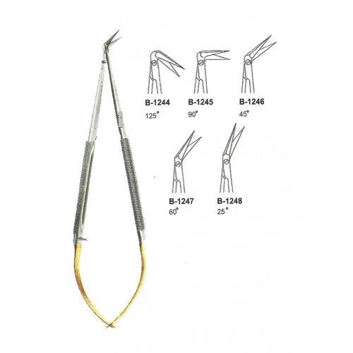 पोट्स स्प्रिंग क्रिया कैंची टंगस्टन कार्बाइड के साथ