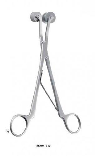 Tube Milking Forceps With Ring Handle