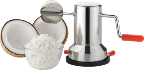 स्टील कोकोनट स्क्रेपर डीलक्स