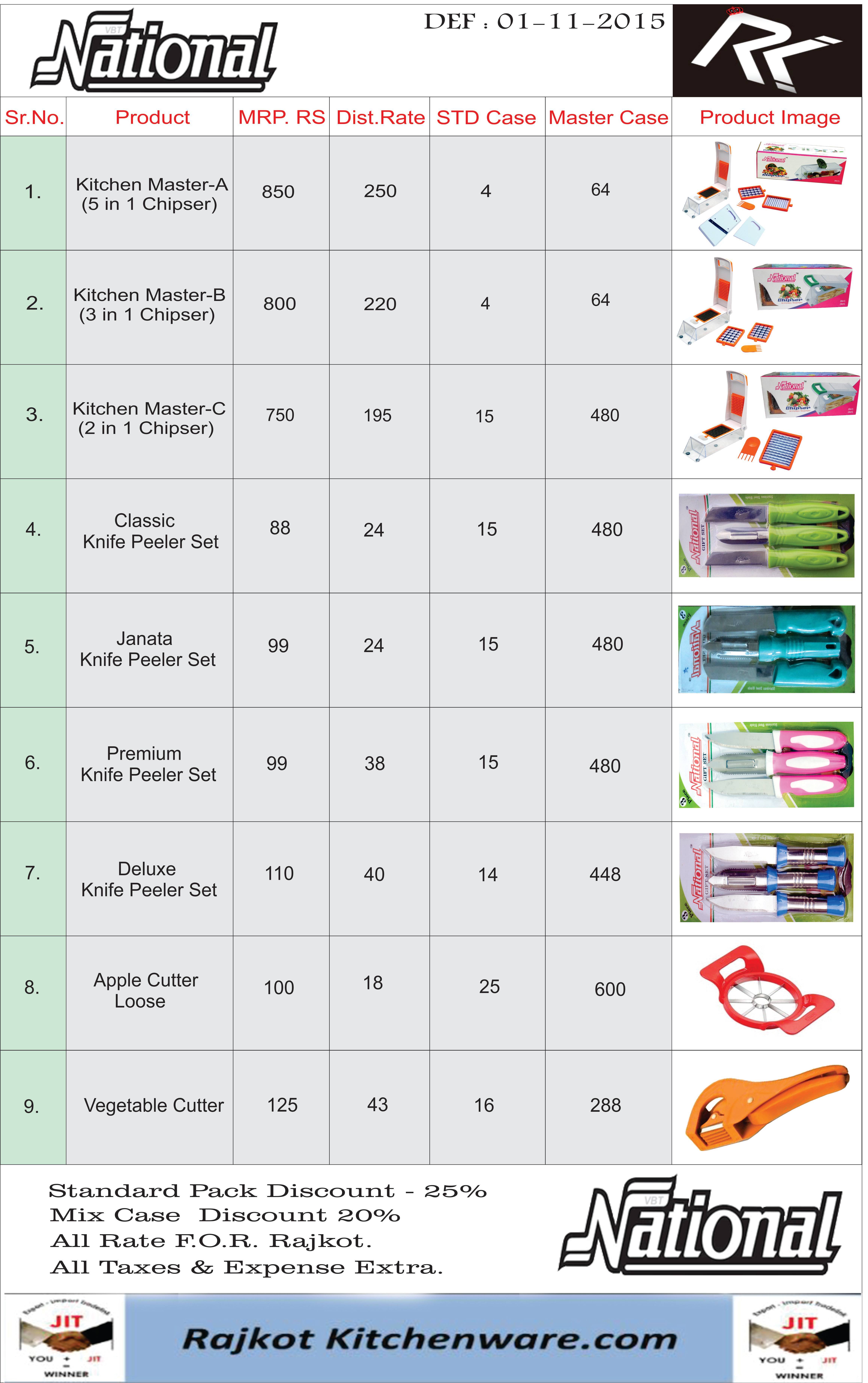 Multicolour Multi Veg. Cutter With Knife