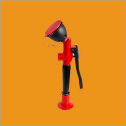 Single Way Eye Wash - Metal Alloy, 260 mm Height, Red | Easy Activation, Fast Flow, Corrosion Resistant, Reduced Splash, Dust Protection