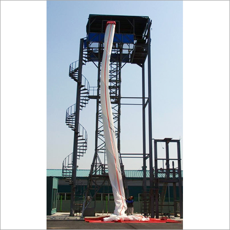 Vertical-Spiral Fire Chute System