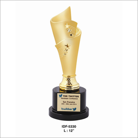 Plastic Personalised Award Trophies