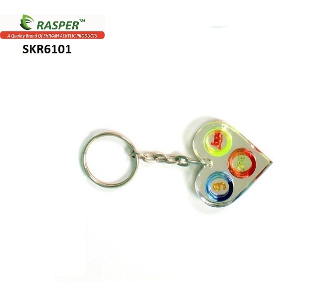 I Love You Keychain For Gifting And Stationery By Rasper - Color: Multicolor