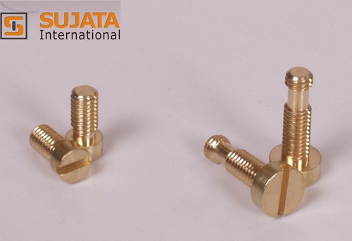 पीतल का गोल सिर पेंच