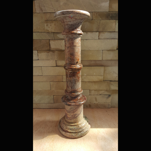 Brown Forest Floor Candle Stand