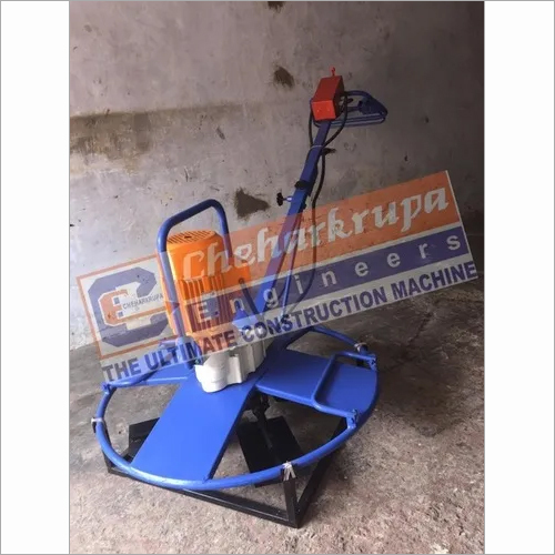 Semi-Automatic Power Trowel Cum Floater
