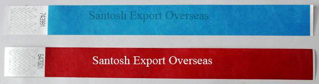 Event Identification Band - Paper Fiber Material 100% Tamper Proof Design | Strong Adhesive Unique Serial Number Various Color Options