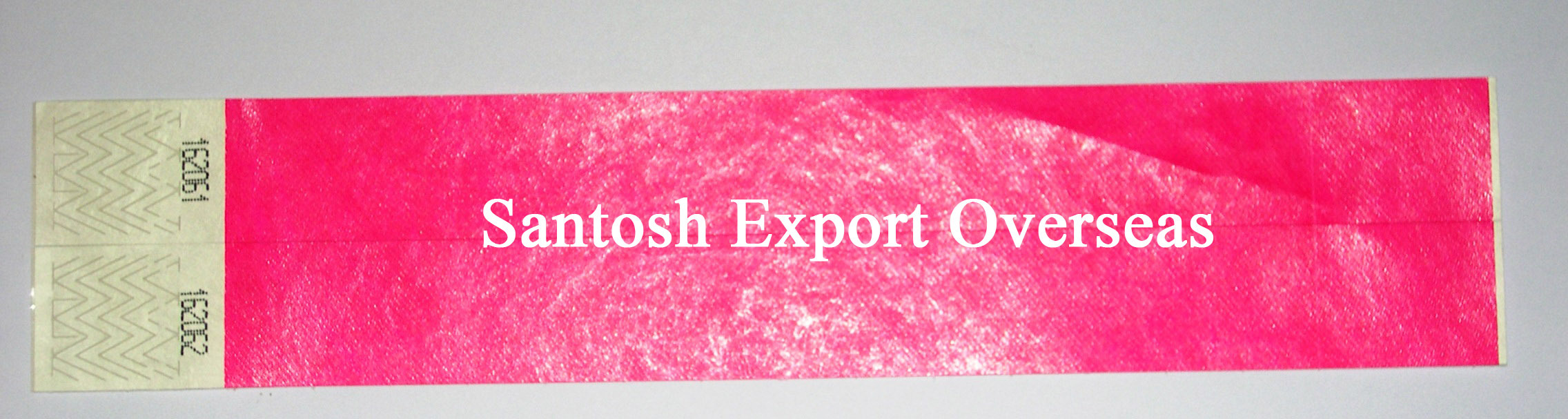 Event Identification Band - Paper Fiber Material 100% Tamper Proof Design | Strong Adhesive Unique Serial Number Various Color Options