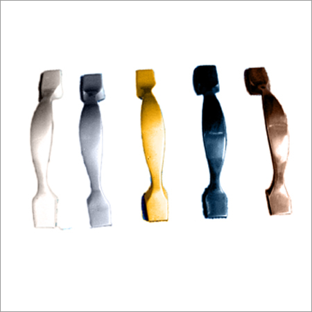 Drawer Handles - Metal, Brushed Nickel Finish | 128mm x 32mm, 96mm Hole Spacing, Screw-On Installation, 1 Year Warranty