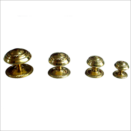 Brass Door Knobs - Polished Brass, Various Sizes | Attractive Designs, Durable and Scratch Proof, Compact and Sturdy