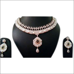 CZ-AD Necklace Set