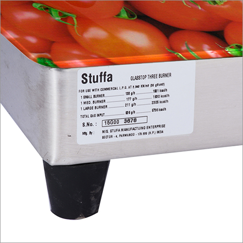Glass Cooktop Tomato 3 Burner
