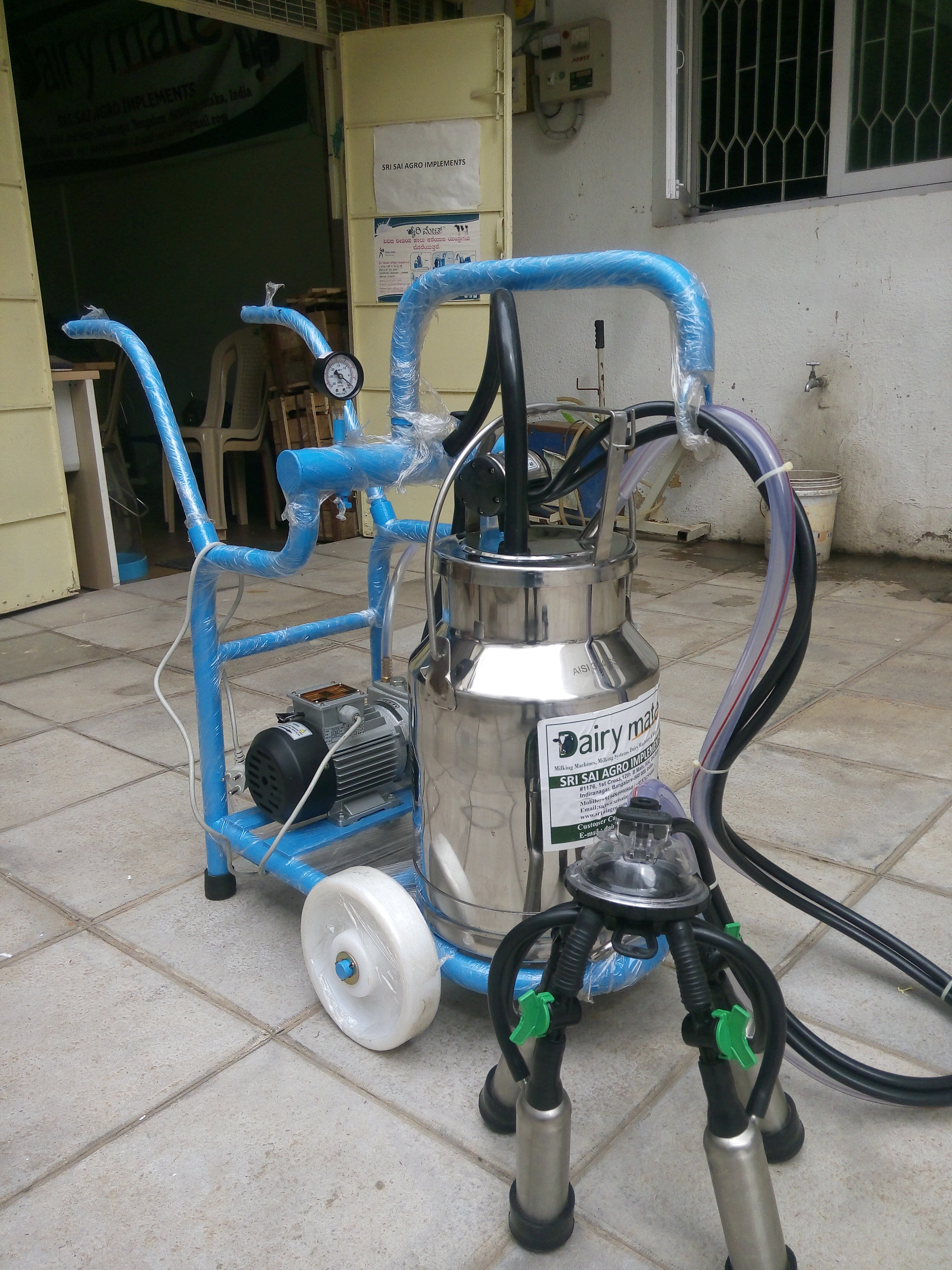 Stainless Steel Smart Single Cluster Milking Machine