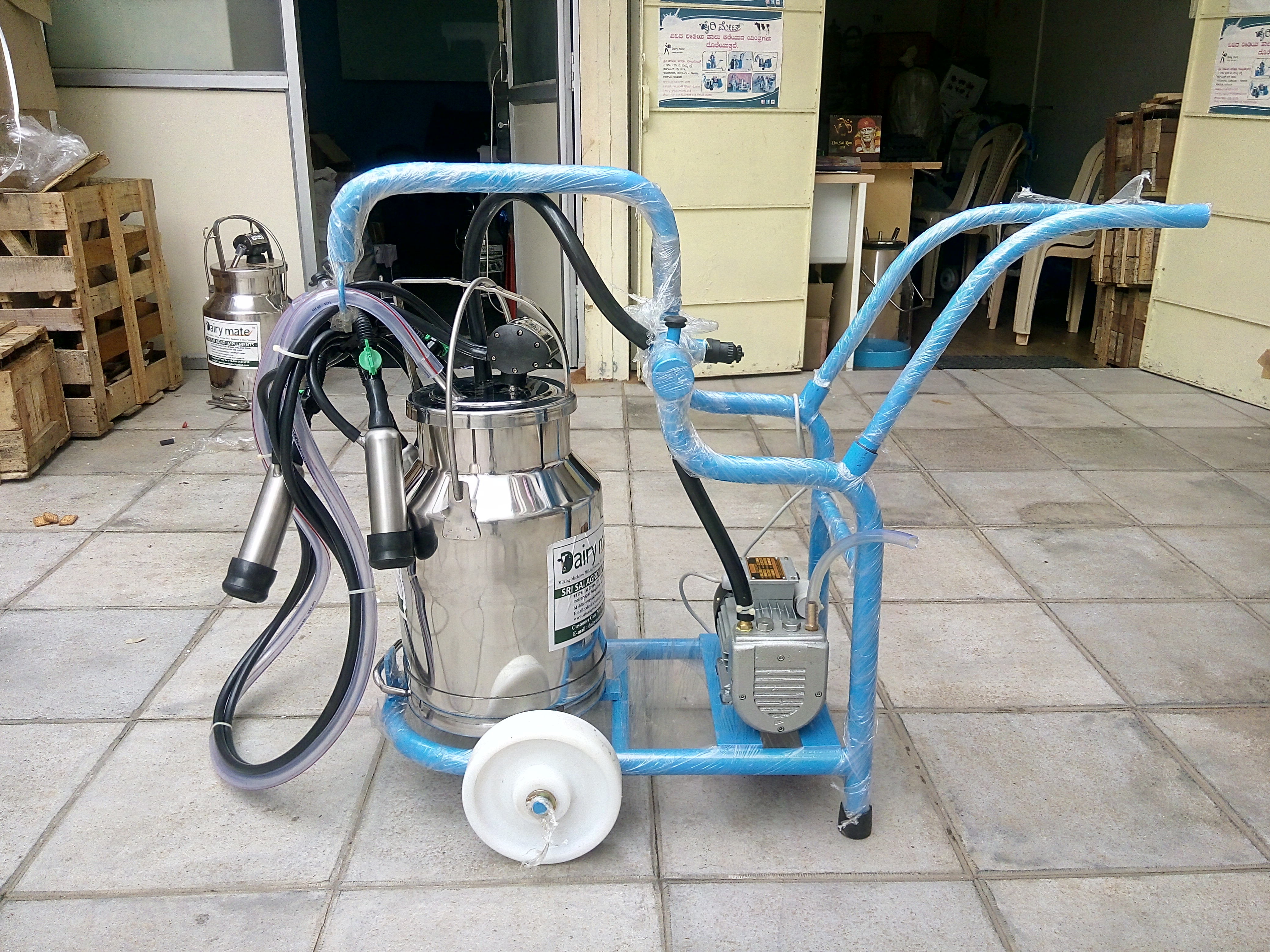 Stainless Steel Smart Single Cluster Milking Machine