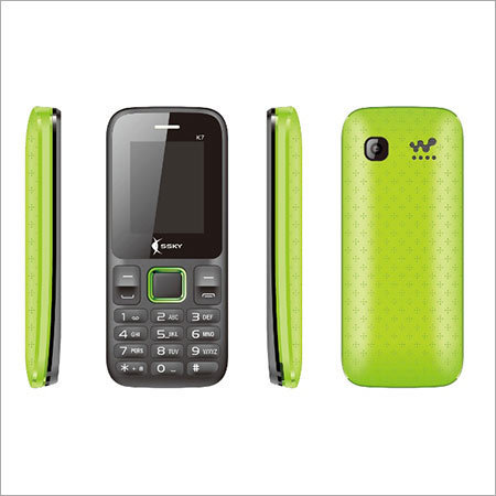 Ssky K7 Feature Phone Dual Sim 1050mah -Blue Battery Backup: 2 Days