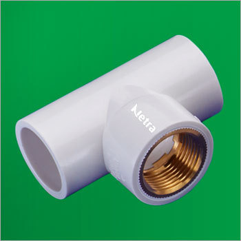 यूपीवीसी पीतल टी