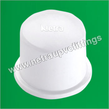 End Cap - Upvc, Size 1/2 Inch to 2 Inch, White | Durable, High-Grade Material, ASTM Certified, Impeccable Finishing