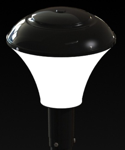 ब्लैक पोस्ट टॉप लालटेन