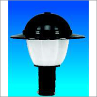 ब्लैक पोस्ट टॉप लालटेन