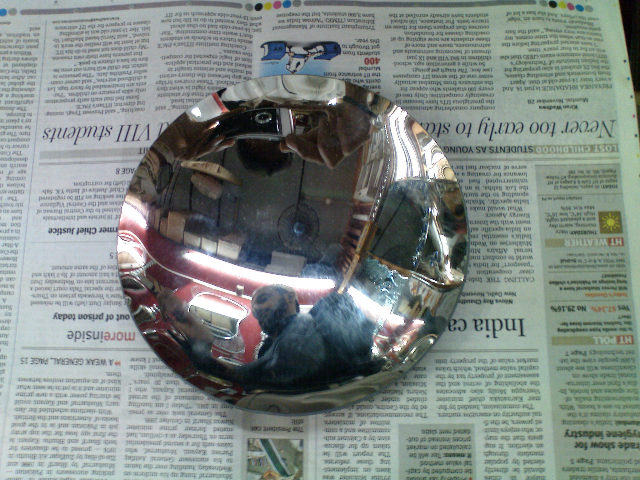 Convex Security Mirror