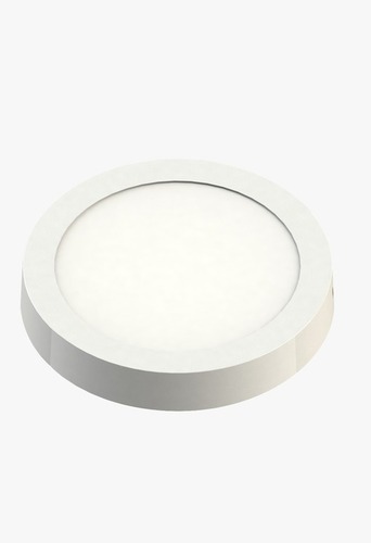 Led Round Surface Panel Light - Color: White