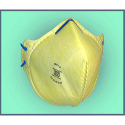 Dust Mask - Non-Woven Cotton, Medium & Large Sizes, Anti-Pollution Protection, Plain White Design
