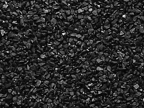 Granular Activated Carbon Apparent Density: 470 Kilogram Per Cubic Meter (Kg/m3)