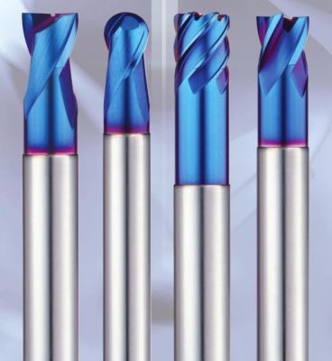 Solid Carbide Endmill 70Hrc - Color: Silver
