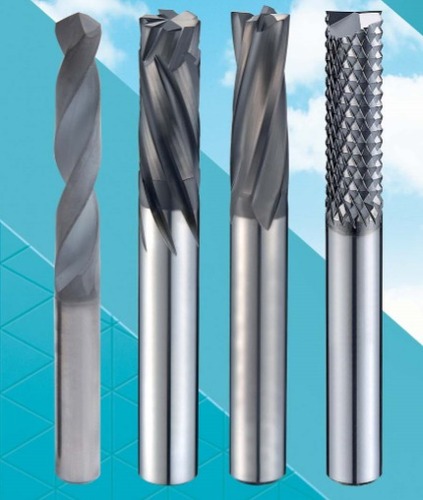 Solid Carbide Endmill Composite - Silver Carbide | Ideal for Drilling, Milling, Tapping, Reaming, and Threading Operations