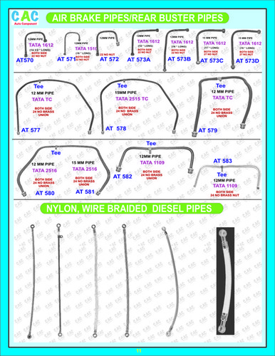 पीछा ब्रेक बस्टर पाइप