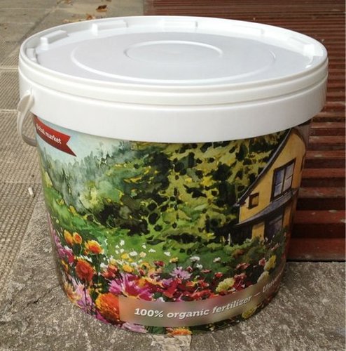 White Fertilizer Bucket