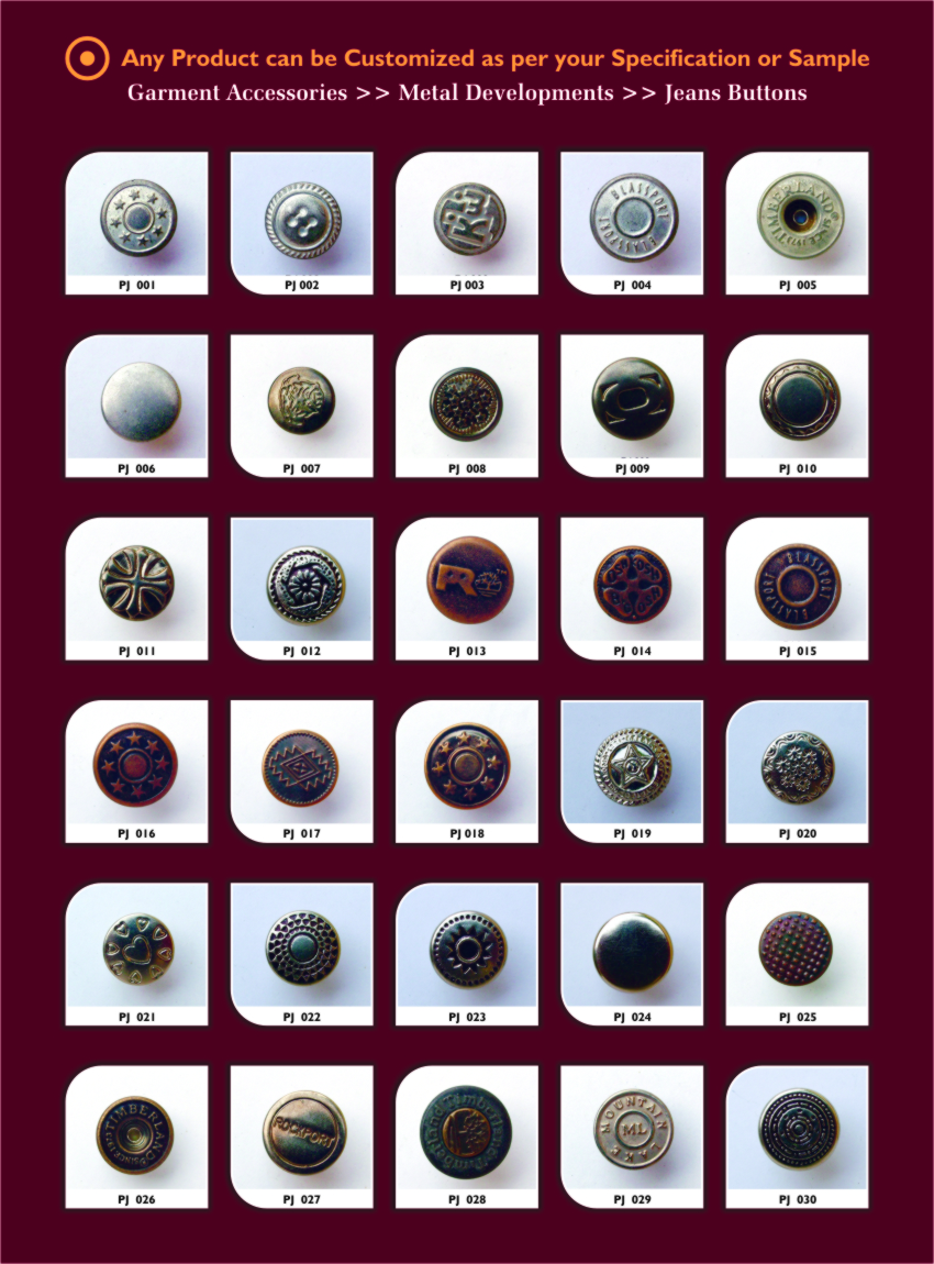 Jeans Buttons