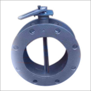 बटरफ्लाई वैल्व फ्लांज्ड एंड