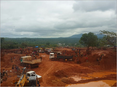 खनन स्थल