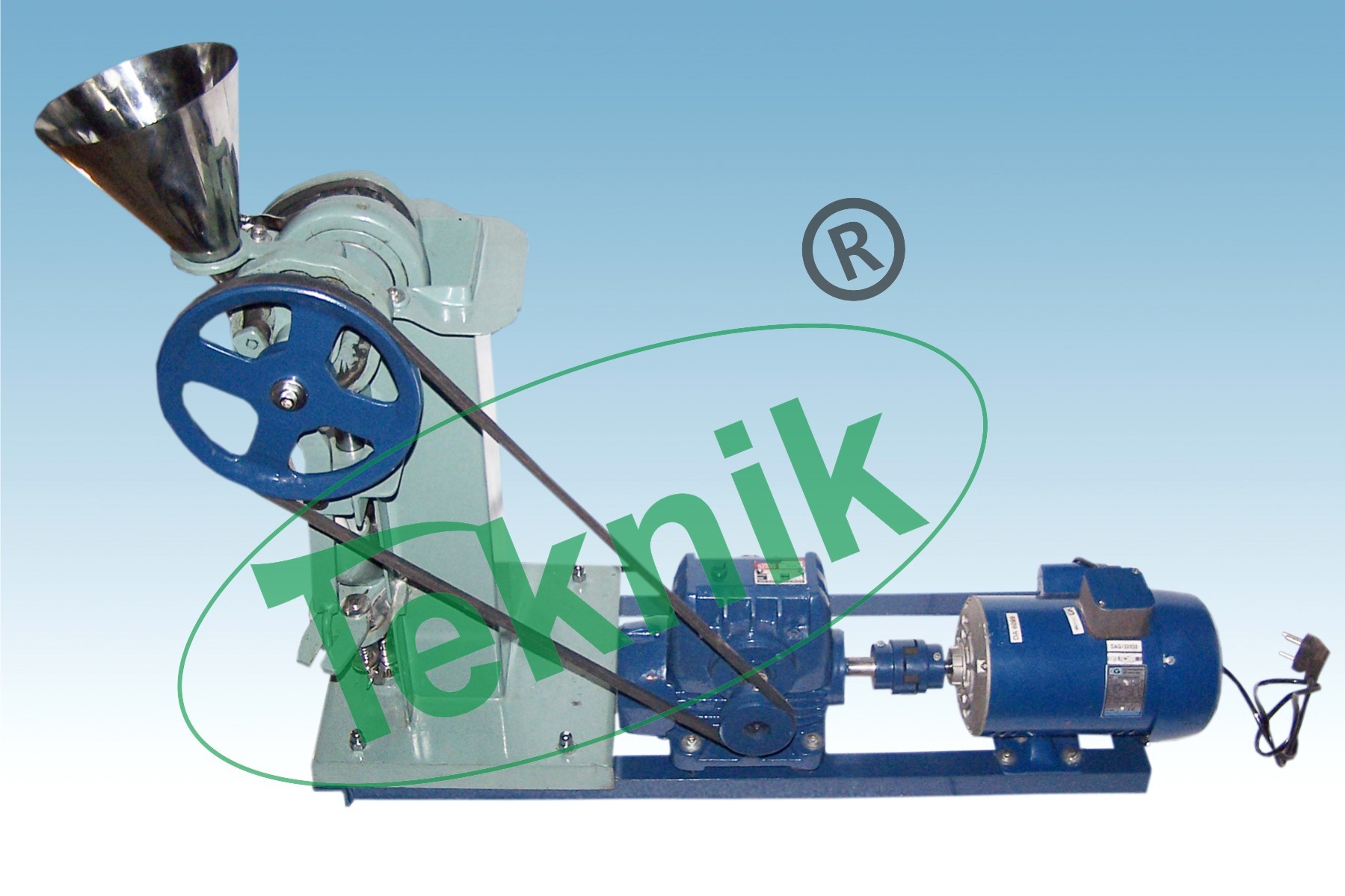 Tablet Making Machine - Hammer Type, Electrically Operated 220v Ac 50hz, Optional Chrome Steel Punch & Die Set