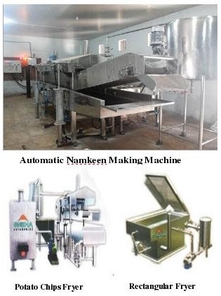 White Namkeen Fryers