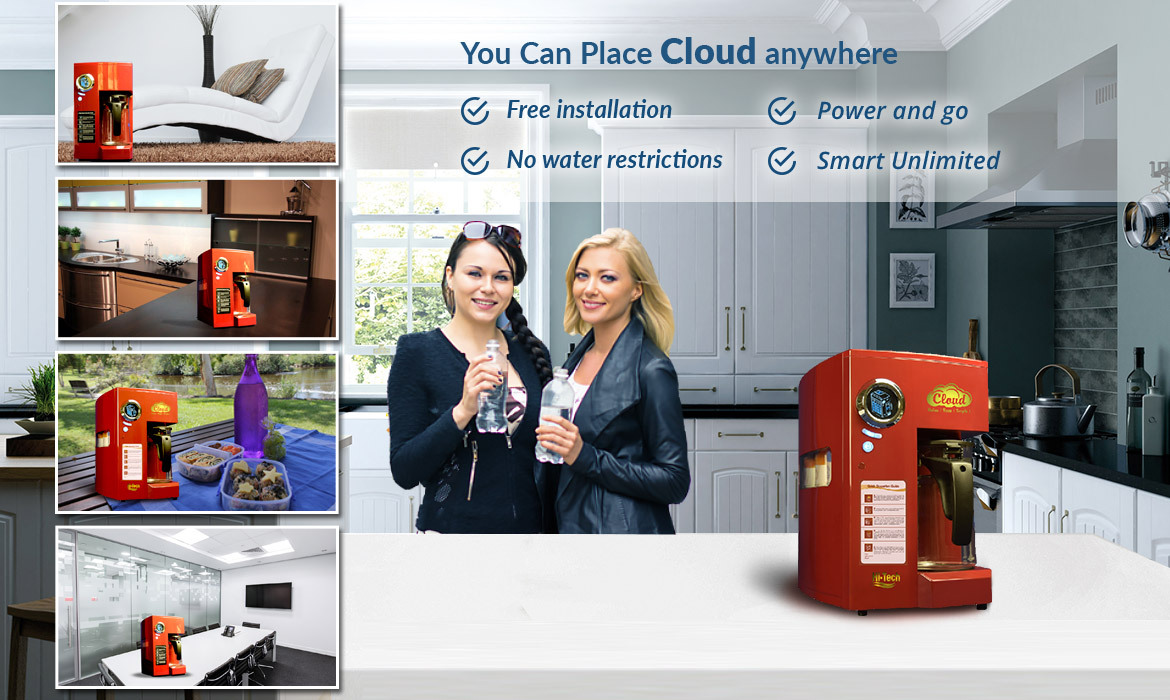 Ro Cloud Domestic Ro System - Installation Type: Wall Mounted