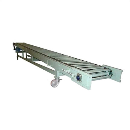 Inclined Slat Conveyor - Durable Steel Frame, Adjustable Height , Optimal Material Flow Management