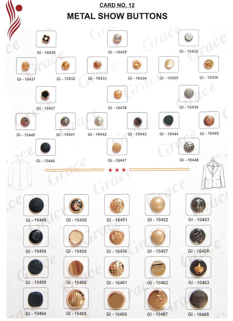 Coat Designer Buttons