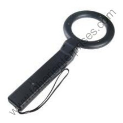 Metal Detector - Ultra High Sensitivity, Black Color, 150 grams | Rechargeable Battery, Audio/Visual Alarm, 2 Meter Range