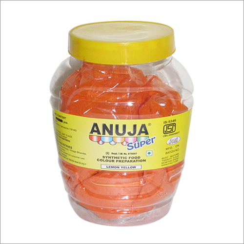 कृत्रिम पीला खाद्य रंग