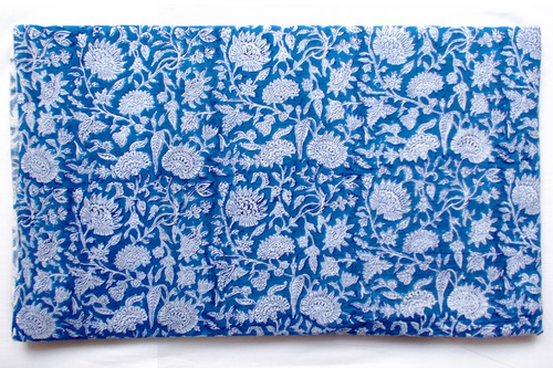 बिग फ्लावर कॉटन फैब्रिक